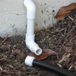PVC to poly tube connection